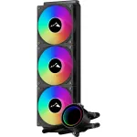 Alpenf&ouml;hn AlpineFlow 360 Black 360 mm AIO skysčio au&scaron;intuvas procesoriui