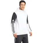 adidas Squadra 25 prakaituojantis gobtuvas vyrams - balta/juoda, L dydis