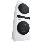LG WashTower WT1210WWF WiFi 12 kg skalbimo džiovinimo ma&scaron;ina su &scaron;ilumos siurbliu, balta