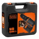 Gręžtuvas Black & Decker BDCDC18K-QW juodas