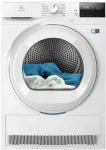 Electrolux EW7D283VE 8 kg kondensacinis džiovintuvas su SensiCare sistema, LCD ekranu, baltas