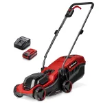 Einhell GE-CM 18/30-1 Li BL akumuliatorinė vejapjovė 18V be&scaron;epetėlinė 30 cm pjovimo plotis su 3Ah akumuliatoriumi ir įkrovikliu