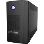 PowerWalker Basic VI 1000 SB Line-Interactive 1000VA 3x AC i&scaron;ėjimai Bok&scaron;tas Juoda Nepertraukiamo maitinimo &scaron;altinis (UPS) (10121068)