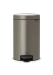 Brabantia NewIcon 12L pedalinė &scaron;iuk&scaron;liadėžė, Platinum