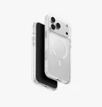 UNIQ Clario Magclick Charging permatomas dėklas iPhone 18 Pro Max / 17 Pro Max