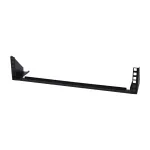 Allnet SMW serijos 19 inch sieninis laikiklis, 2U, 98 mm gylis, juodas (ALL-SMW2USCHWARZ)