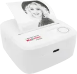 Easypix InstantFUN P1 10102 kompakti&scaron;kas spausdintuvas i&scaron;maniesiems įrenginiams, be ra&scaron;alo, terminis, nespalvotas, Android/iOS programėlė, 150 g