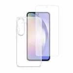 4smarts 541026 360&deg; apsauginis rinkinys (stiklas + dėklas), Samsung Galaxy A55