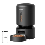 Automatinis ėdalo daviklis katėms ir &scaron;unims Aptel Petlibro Granary WiFi 5 L (juodas)