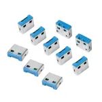 USB prievado užraktas LogiLink AU0046 mėlynas