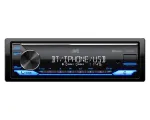 Automagnetola JVC KDX-382BT su Bluetooth ir USB, vieno DIN, AUX įvestis, FM imtuvas