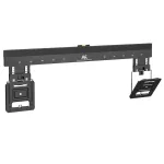 Maclean MC-481 itin plok&scaron;čias TV laikiklis sieniniam montavimui, 37-80 colių, plok&scaron;tiems ir lenktiems, iki 75 kg, VESA 600x400