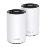 TP-Link Deco XE75 Pro AXE5400 belaidžio tinklo mar&scaron;rutizatorius (triju juostų) Wi-Fi 6E, 500 m&sup2;