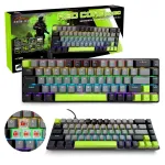 Media-Tech MT1260 Red Core MX60 žaidimų klaviatūra, mechaninė, 60 %