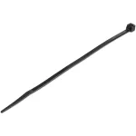 StarTech.com CBMZT6B kabelių suri&scaron;ėjai, 100 vnt., 15 cm (6 colių), 3 mm (1/8 colio) pločio, 39 mm ry&scaron;ulio skersmuo, 18 kg (40 lb) atsparumas ply&scaron;imui, savaime užsifiksuojantis nailonas 66 su lenktu galu, 94V-2/UL, juodi, TAA