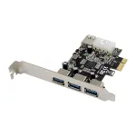 MicroConnect MC-USB3.0-F2B2-V2 USB 3.0 PCIe kortelė, 2x i&scaron;oriniai + 2x vidiniai USB 3.0