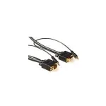 MicroConnect MONGH5BMJ vaizdo kabelio adapteris 5 m VGA (D-Sub) + 3,5 mm juodas