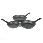 Keptuvių rinkinys Salter BW06235S1BRMFOB &ndash; 3 vnt. nelimpančios keptuvės 20/24/28 cm