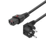 Maitinimo laidas MicroConnect MC-SCHC13-1 Schuko CEE 7/7 ki&scaron;tukas į IEC C13, 1,0 m