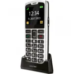Bea-fon SL260 LTE Silver Line 4G klasikinis telefonas, 2,2 colio, 176 x 220, microSD, sidabrinis/juodas