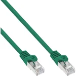 InLine Patch kabelis SF/UTP Cat.5e žalias 15 m