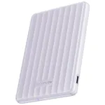 Powerbankas EcoFlow Rapid/Mag Purple, 5000 mAh, ne&scaron;iojamas USB įkroviklis, 123 g