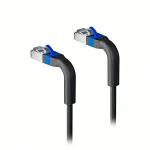Tinklo kabelis Lanview LV-6AFTP-FLEX-ANG-015B-S &ndash; lankstus, kampuotas RJ45 lizdas, 1,5 m