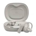 Ausinės JBL Sense Pro TWS užkabinamos ant ausies skambučiams ir muzikai, 20&ndash;40000 Hz, USB-C įkrovimo stovas, Pilka, 95,2 g