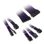 Kolink Core Adept Pintų laidų ilginimo rinkinys - Juodas/Titaninis violetinis