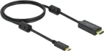 Vaizdo kabelio adapteris USB Type-C į HDMI DeLOCK 85969