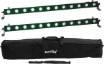 LED juostų rinkinys EUROLITE 20000663 2x 12 QCL RGB UV - sceniniai prožektoriai