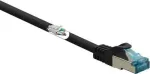 Renkforce RF-5047474 tinklo kabelis juodas 5 m Cat6a S/FTP (S-STP) (RF-5047474)