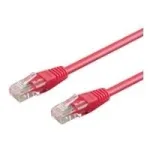 Goobay CAT 5e komutacinis kabelis U/UTP, 1,5 m, magenta (95559)
