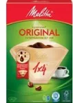 Melitta Aroma-Filtert&uuml;ten 1x4 kavos popieriniai filtrai, rudi