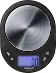VOLTCRAFT PS-750 ki&scaron;eninės svarstyklės, svėrimo riba 750 g, skyra 0,1 g, maitinamos baterijomis, juodos (PS-750)