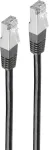 Tinklo kabelis ShiverPeaks BS75111-0.25S Juodas 0,25 m