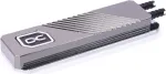 Alphacool 11769 vandens blokas - Acetalis - Žalvaris - Nikelis - PVC - Juodas - Sidabrinis - 1/4 colio - 60 &deg;C - 0,8 bar