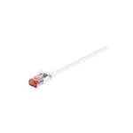 Wentronic Goobay CAT 6 Flat-Patch kabelis, U/FTP, baltas, 0,5 m - varinė medžiaga (94914)