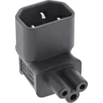InLine maitinimo adapteris IEC 60320 C14 / C5, kampuotas, 3 kontaktų IEC įrenginiams