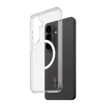 PanzerGlass CARE&trade; Urban Explorer dėklas Samsung Galaxy S26 &mdash; permatomas su Qi belaidžiu įkrovimu