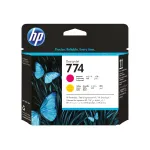 HP 774 ra&scaron;ymo galvutė (purpurinė/geltona) DesignJet