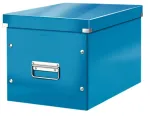 Leitz Box Click & Store WOW Cube Large Storage Box, mėlyna