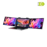 ZEUSLAP ZB14 ne&scaron;iojamas monitorius - Full HD | IPS | 2x 14
