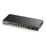 Zyxel GS1100-10HP v2 nevaldomas Gigabit Ethernet (10/100/1000) maitinimas per Ethernet (PoE) juodas