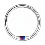 I&scaron;manusis žiedas Ultrahuman Ring AIR, dydis 11, Space Silver