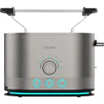 CECOTEC Toaster Shine&Toast Double (Stainless Steel, 850 W, 2 Slices)