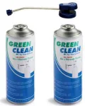 Green Clean GS-2051 Suslėgto oro valiklis įrenginiams &ndash; sunkiai pasiekiamoms vietoms &ndash; 400 ml &ndash; mėlyna, žalia, balta &ndash; 135 mm &ndash; 200 mm