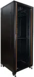 IT-BUDGET 19 inch tinklo spinta SRK - 42U - 800x800 mm - matomos/visi&scaron;kai plieninės durelės - kabelių kanalai - surinkta - juoda (99ITB19SRK4288GSNM)