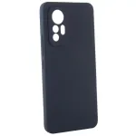 Evelatus Xiaomi 12 Lite Premium Soft Touch Silicone Case Midnight Blue