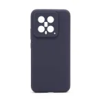 Connect Xiaomi 14 Pro Premium Quality Magnetic Soft Touch Silicone Case Midnight Blue